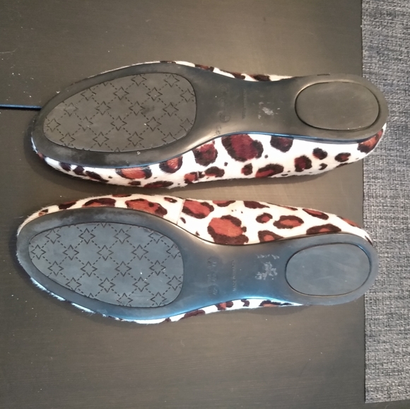 French Sole/New York leopard calf hair ballet flats size 11 - Picture 4 of 4
